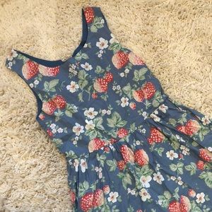 Vintage Strawberries Dress
